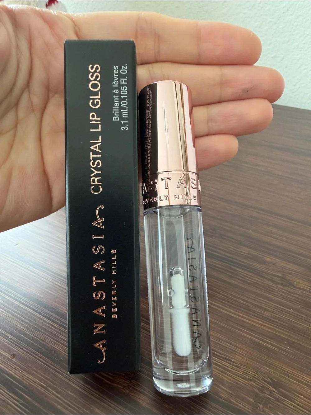 Anastasia Beverly Hills Non-Sticky Clear Crystal Lip Gloss